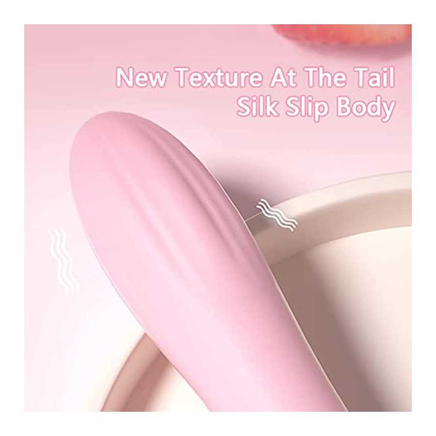 Rechargeable Personal Massager-10 Frequency Front and Rear Ddouble Vibration Heating-Perfect for Tension Relief Sex Toys,Vibrato