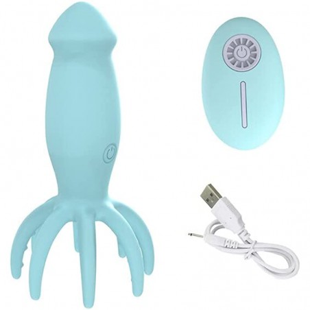 G Spot Vibrator Dildo with 10 Vibration Modes, Soft Silicone Powerful Vibrating Massagers for Clitoral Vagina and Anal Stimulati