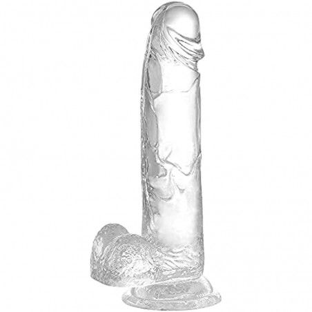 7.3 inch Soft Realistic Dildo, Human Safety Material, with Powerful Suction Cups, Suitable for Women/Men/Gay, Adult Toys for Women or Beginer