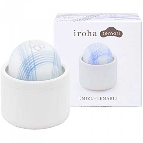 TENGA HMT-01 iroha Temari Mizu Vibrator for Women, Palm-Sized Waterproof Rechargeable Vibrator