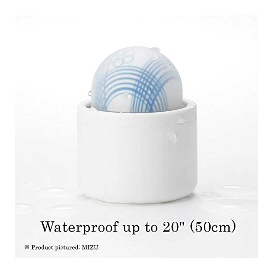 TENGA HMT-01 iroha Temari Mizu Vibrator for Women, Palm-Sized Waterproof Rechargeable Vibrator