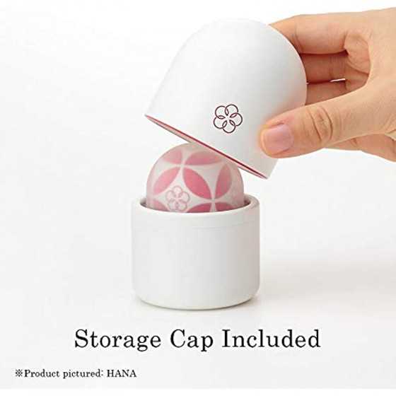 TENGA HMT-01 iroha Temari Mizu Vibrator for Women, Palm-Sized Waterproof Rechargeable Vibrator