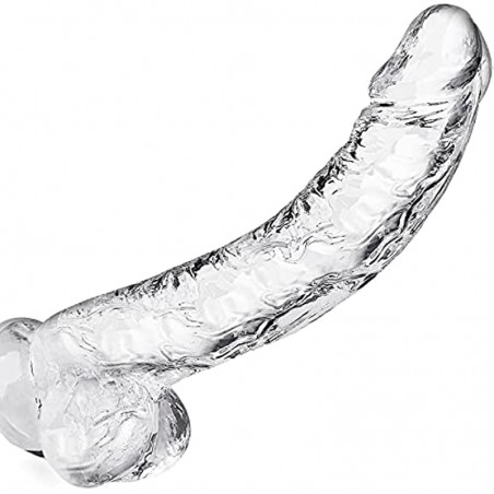 12.8 Inch Huge Dildo with Strong Suction Cup for Men Women Gay,Extra Large Thick Width Clear XXL Realistic Dildo, Long and Fat, Giant Anal Adult Big Size Wide Toy