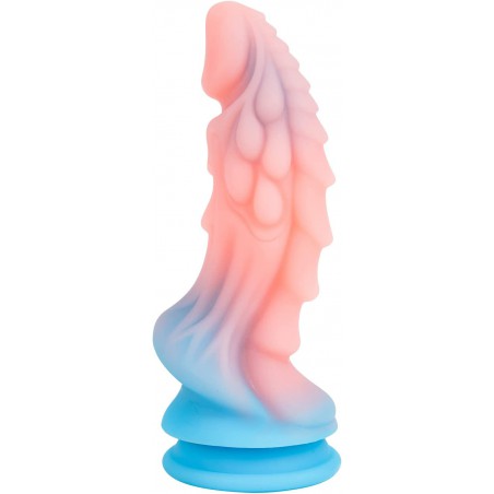 Realistic Monster Dildo Sex Toys: 8.66 Inch Big Huge Anal Dildo with Strong Suction Cup for Hands-Free Play, Liquid Silicone Thick Dildos Adult Toys for Women or Men