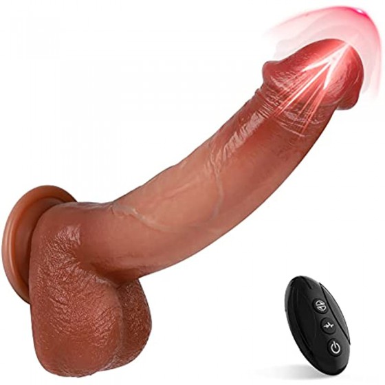 Thrusting Dildo Vibrator 9...