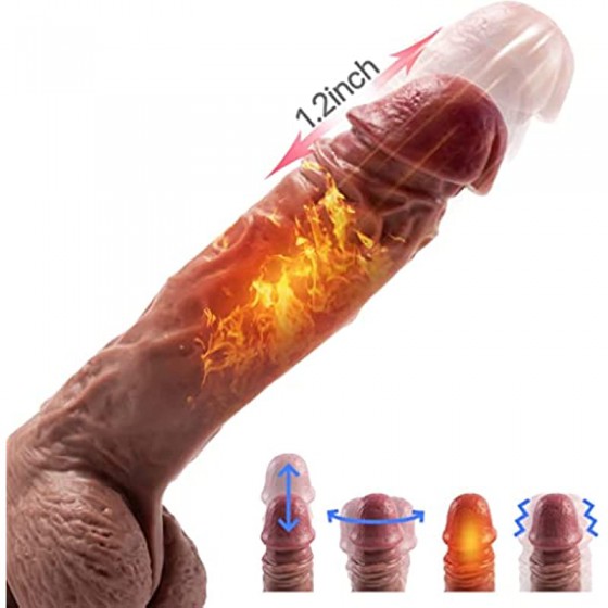 Realistic Thrusting Dildo...