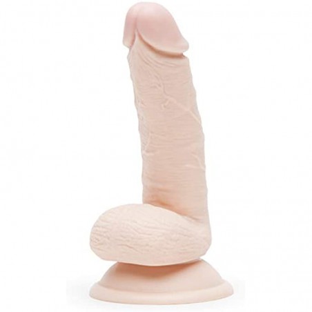 Lovehoney  Lover Realistic Dildo - 5 Inch Suction Cup Dildo - Beginner Friendly Dildo with Flexible Shaft - Flesh Pink