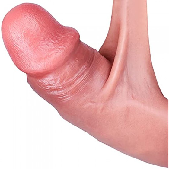 Realistic Uncut Dildo,...