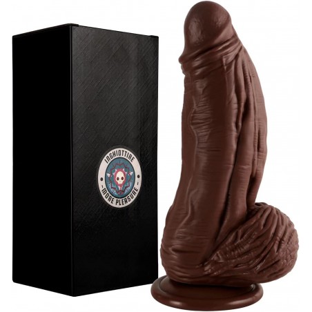 12.59" Handmade Silicone Realistic Dildo for Women,  Veins Huge Dildo with Strong Suction Cup Big Dildos for Hands-Free Play, G-Spot Stimulation Dildos Adult Sex Toys for Women and Couple