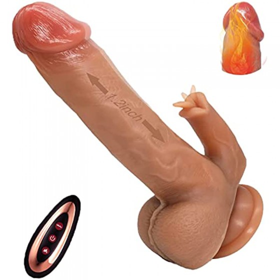 Thrusting Vibrating Dildo,...