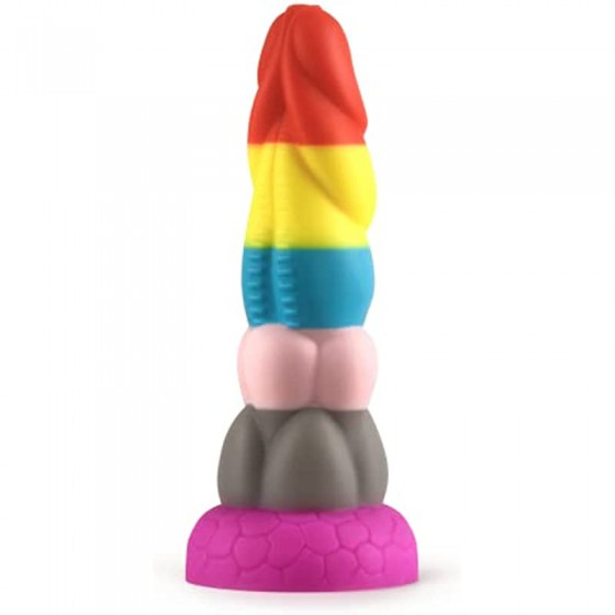 Realistic Monster Dildo for Women,8.5" Dragon Anal Dildos with Strong Suction Cup,Silicone G-Spot Stimulator for Hands-Free Play, Sex Toys for Women Men and Couples