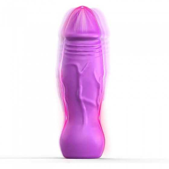 2-Piece Small Dildo Bullet Vibrator -Purple &Brown Adult Sex Toys for Women Pleasure | Mini Realistic Dildo Vibrators for Her