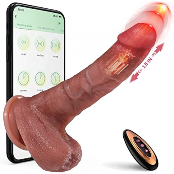 Realistic Dildo Thrusting...