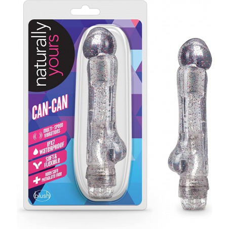 6k Samba - 6.75 Inch Small Beginners Soft Vibrator - Flexishaft Semi Rigid Body for Deep Pleasure - IPX7 Submersible Waterpro