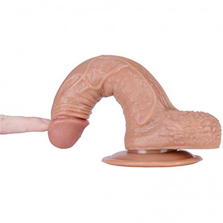 Liquid Silicone Dildo Realistic Dildo Strong Suction Cup  Huge Dong Big Size Adult Sex Toy Big Dildos Large Thick Dildos Anal Vagina Play