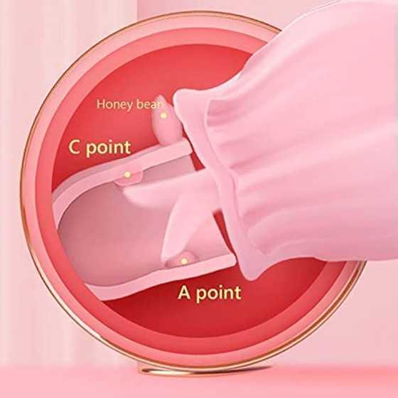 2022 Newly Rose Sex Stimulator for Women Give Adult Female Sucker&Lick Easy to Clean Sex Tongue Teasing Toys Rechargeable Clitor