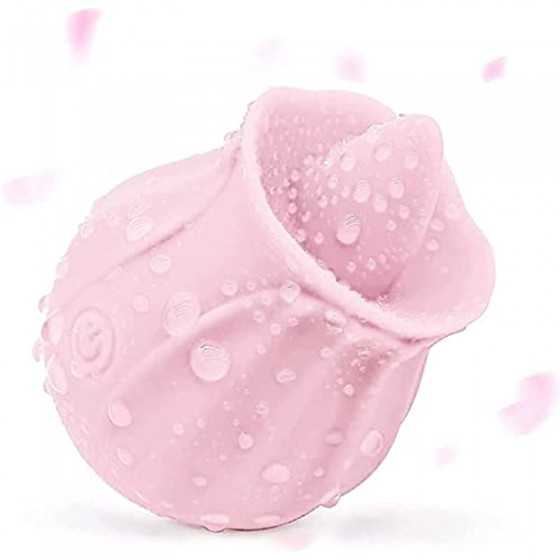 2022 Newly Rose Sex Stimulator for Women Give Adult Female Sucker&Lick Easy to Clean Sex Tongue Teasing Toys Rechargeable Clitor