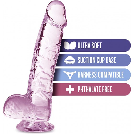 6k 6 Inch Crystalline Dildo...