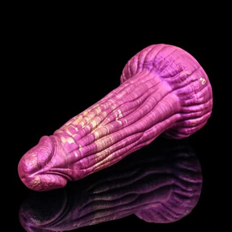Realistic Thick Dildo Dragon Silicone Dildo with Large Suction Cup for Hands-Free Play,  Huge Penis Monster Anal Plug Fantasy Sex Toy for Women Vaginal G-spot Anal Stimulation, Magma