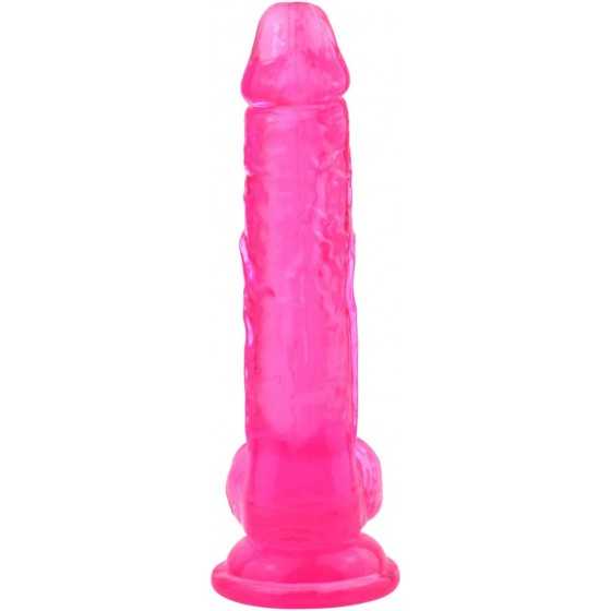 Huge Realistic Clear Dildo 9Inch Lifelike Soft Thick Adult Sex Toys with Suction Cup Big Jelly Dildos for Women, Purple L