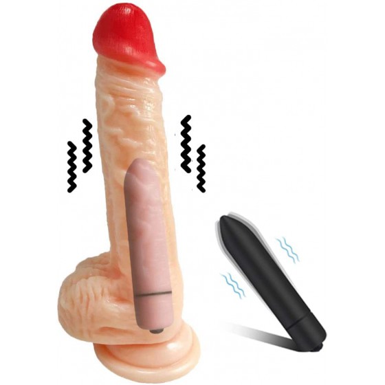 Vibrating Dildo Realistic...