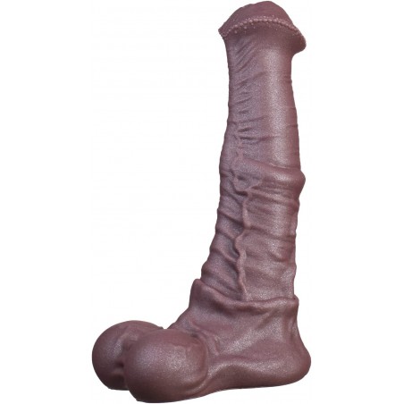 12 inch Realistic Horse Cock Dildo Silicone Giant Long Fantasy Big Dildos Mens Animal Massive Penis with Suction Cup girthy Dildo for Women (Large)