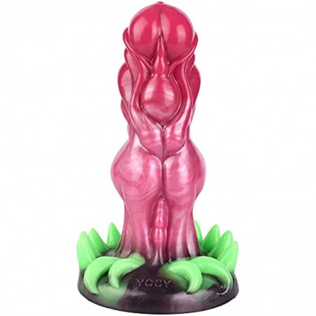 Dragon Dildo Sex Toy for Women Silicone Monster Dildo, Luminous Prostate Anal Dildo for Men with Strong Suction Cup Glow in The Dark