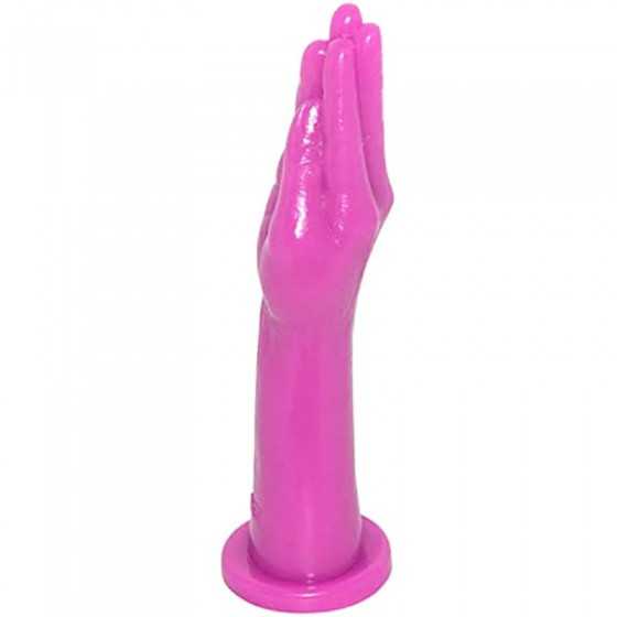 Lifelike Hand Dildo Anal Plug Lifelike Fist Dildo 11inch Adult Anal Butt Sex Toys Long Big Dildos Fisting Purple