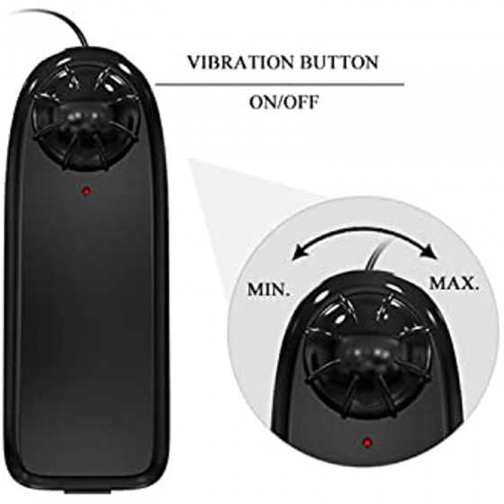 Realistic Strap-on Vibrating Dildo Wearable Hollow Dildos Adult Sex Toys, Not for Women