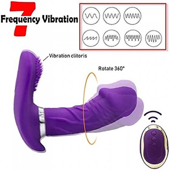 Sec Toys Women Pleasure Vibrator Sex Toy with 7 Vibration Modes Waterproof Rechargeable Rose Toy Adult Toy for Women