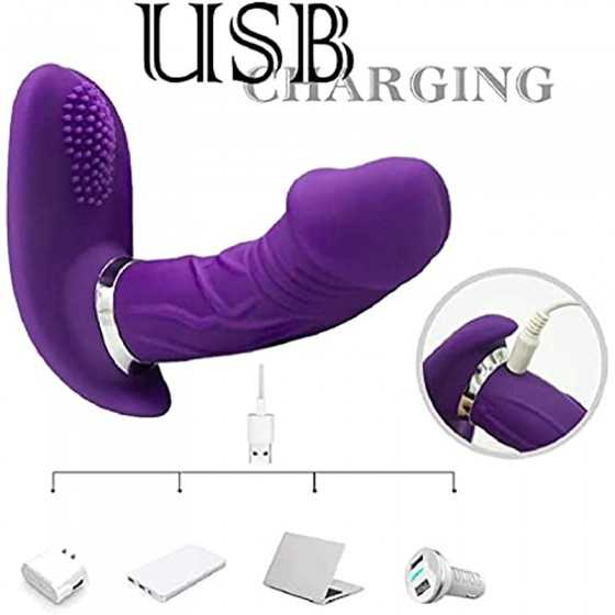 Sec Toys Women Pleasure Vibrator Sex Toy with 7 Vibration Modes Waterproof Rechargeable Rose Toy Adult Toy for Women