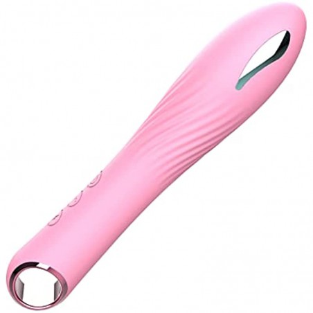 Quiet Realistic Dildo Vibrator G Spot Sex Toys for Woman Electric Shock Vibrating  for Her Pleasure Strong Adult Toys Rechargeable and Waterproof Personal Massager