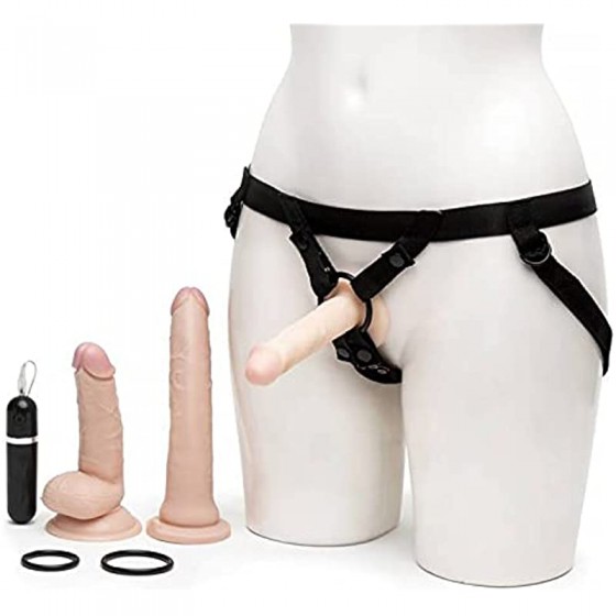 Lover Strap On Dildo Kit -...