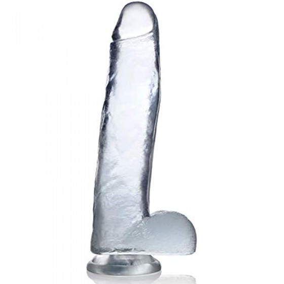 Jock C-Thru Dildo - 11 Inch