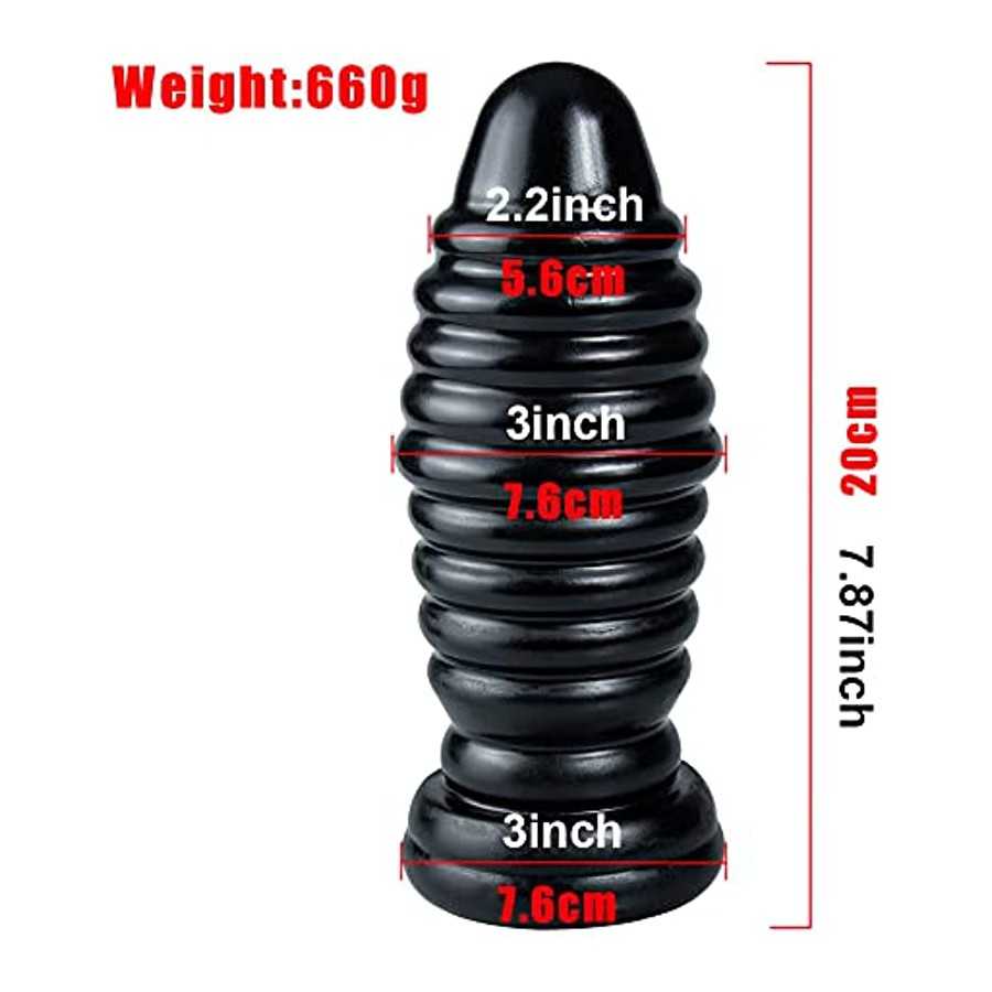 7.87 inch Adult Sex Toys for Gay Big Dildo Anal Plug Women's Masturbator Fisting Femdom