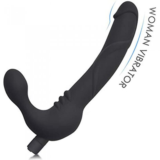 Vibrating Strapless Strap...