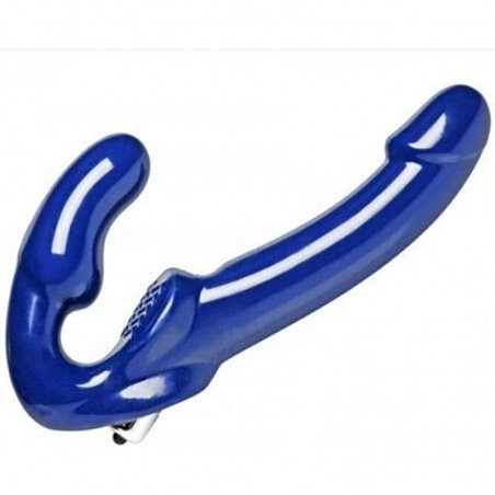 Revolver II Vibrating Strapless Strap On G-Spot Dildo Dong Lesbian Sex-Toys