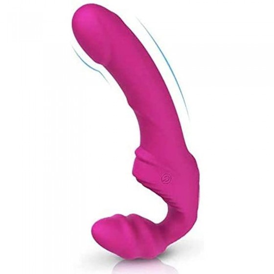 Vibrating Strapless Strap...