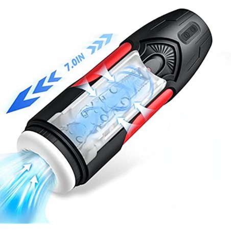 Automatic Male Masturbators with 7 Suction & Vibration Modes, Mesterstar Mens Vibrator strokers Hands Free Pocket Pussy with 3D Realistic Textured, Blowjob Adult Sex Toys & Games for Men Masturbation
