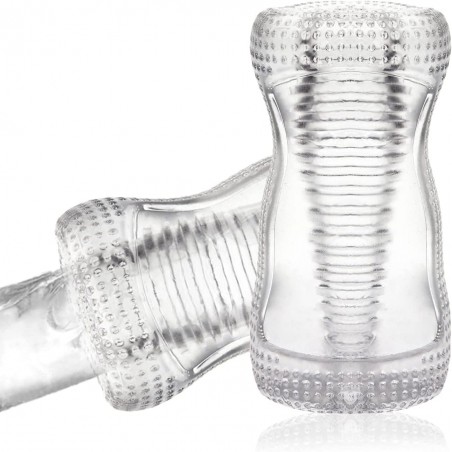 Male Masturbator Cup Sex Toys for Men, LUGAGA Blowjob Stroker Sleeve Stimulator for Man Masturbation, Portable Pocket Pussy for Penis Stimulation