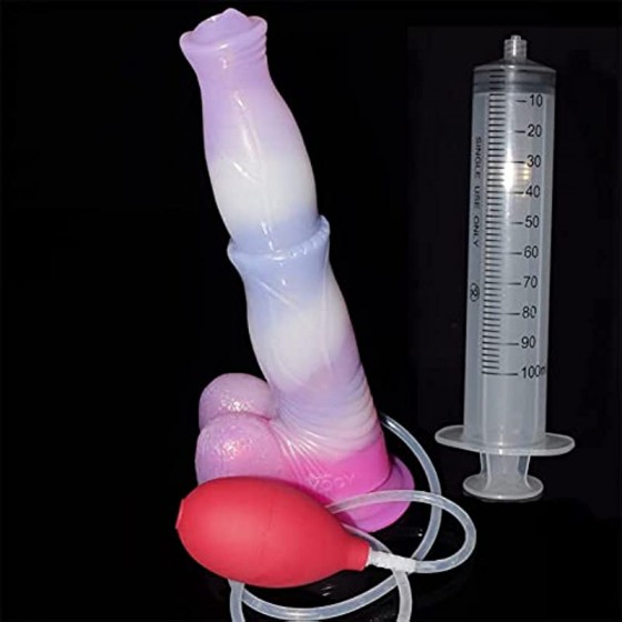 Squirting Ejaculating...