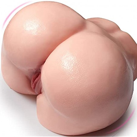 16Lb Male Masturbator Sex Doll Busty Ass Butt, Realistic Pussy Ass Masturbator Stroker with Vagina and Anal Channel for Several Sex Positions, Goyha Male Sex Toy for Men Masturbation Pleasure