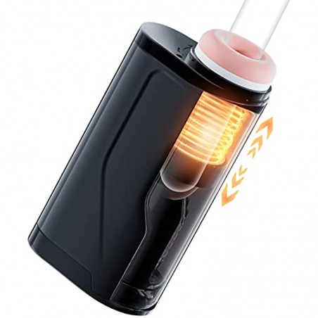 Automatic Male Masturbator, Penis Stimulating Vibrator 10 Modes, Telescopic Male Masturbator Sucking, Strong Suction Full Wrap Male Masturbator Adult Sex Toys Sex for Men