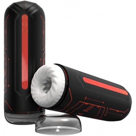 Automatic Male Masturbators, Vibrating Male Masturbator Cup with 7 Thrusting &Heating Modes Male Sex Toy, Electric Pocket Pussy for Man Masturbation, Adult Blowjob Sex Toy for Men Masturbation