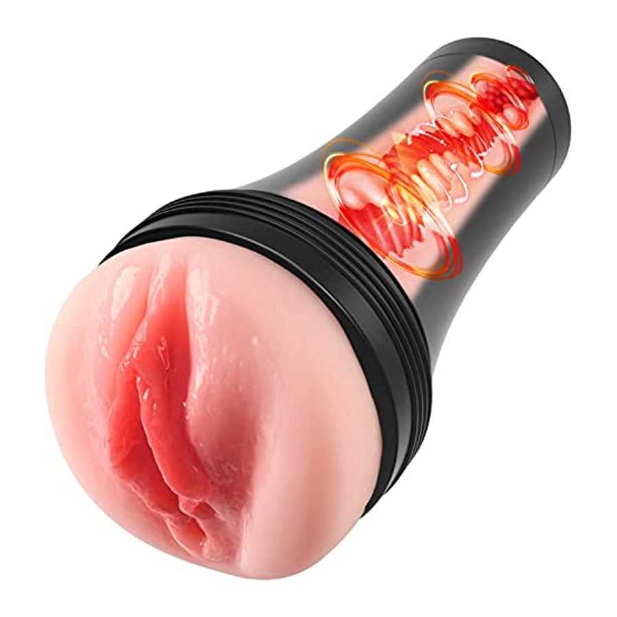 Male Masturbators Cup Adult Sex Toy for Men- Detachable Pocket Pussy Vagina 3D Tight Realistic Textured Masturbator Toy Masturba