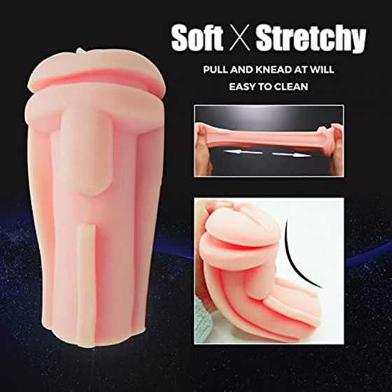 Automatic Male Masturbator Cup with 7 Vibration Modes, Pocket Pussy with Realistic Textured for Penis Stimulation Massager, Vagi