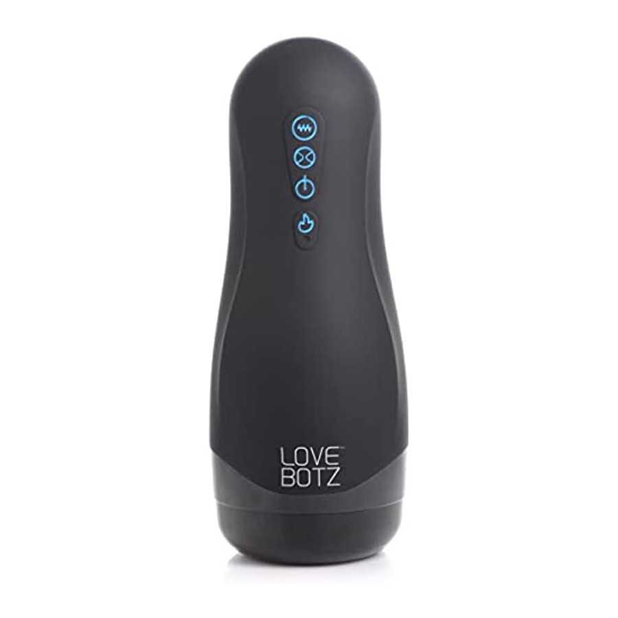 LoveBotz Auto Milker 15X Sucking Male Masturbator Toy with Triple Sensations | Warming Suction Vibration | Adult Sex Pleasure To