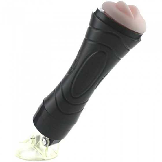 BeHorny Masturbator Male Sex Toy with Hands Free Suction Cup
