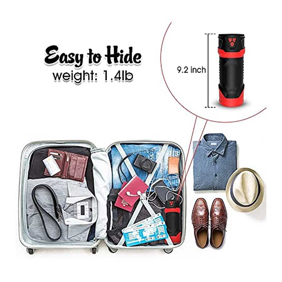 Automatic Stoker Sucking Electric Male Masturbator Cup with 10 Vibration & 3 Vacuum Suction Jinglejungle Pocket Pussy Adult Sex 