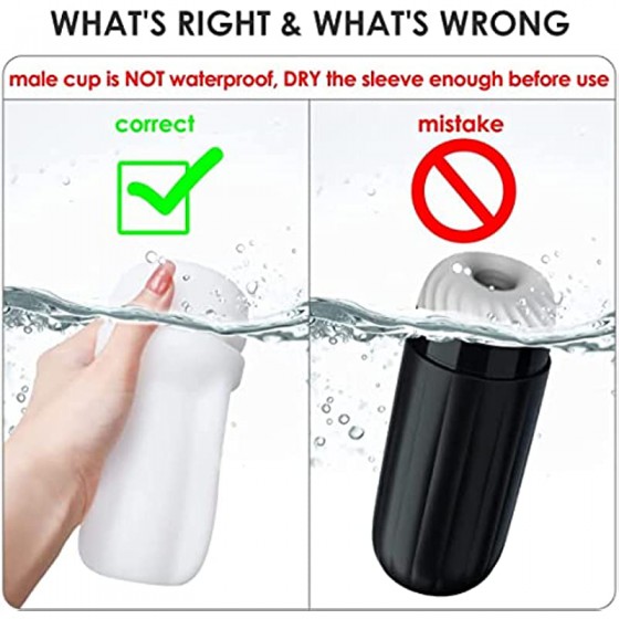 APP-Remote Automatic Sucking Masturbator Men Sex-Toy - SVAKOM APP-Control & 2D Interactive Hands Free Masturbators Cup with 5 Su